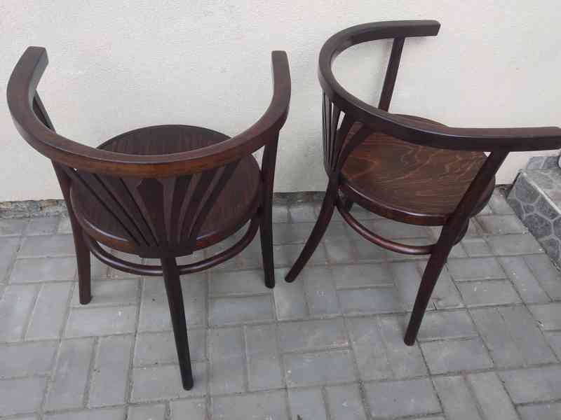 Polokřesla Thonet,Fischel,Ton-vějíře. - foto 3