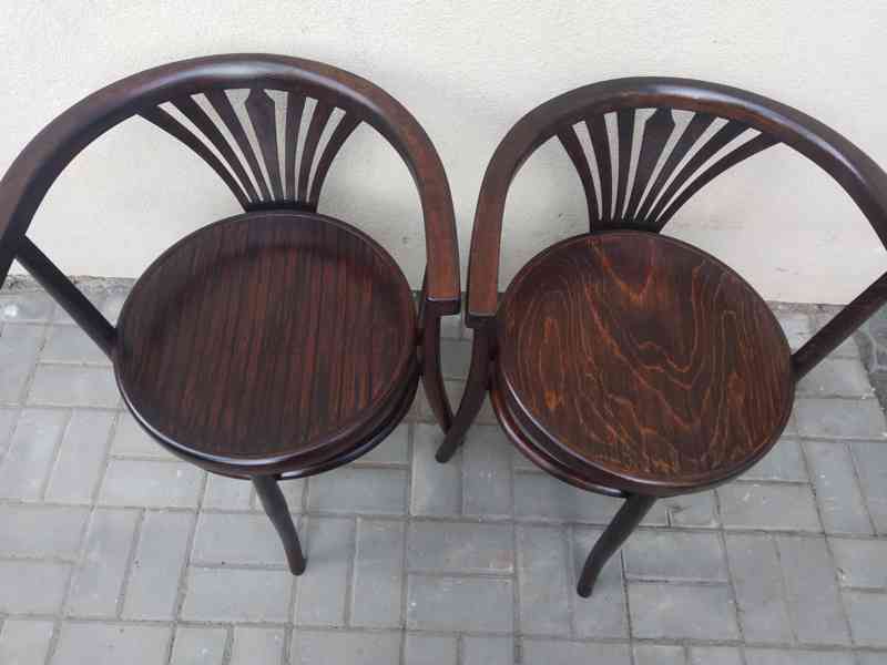 Polokřesla Thonet,Fischel,Ton-vějíře. - foto 2