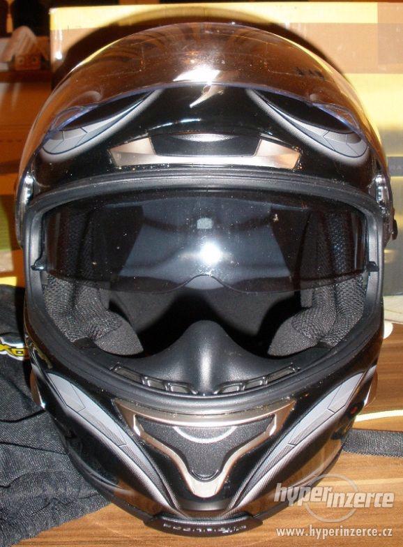 Přilba Scorpion EXO 1000 BUG, vel. L (černá - lesklá) - foto 3