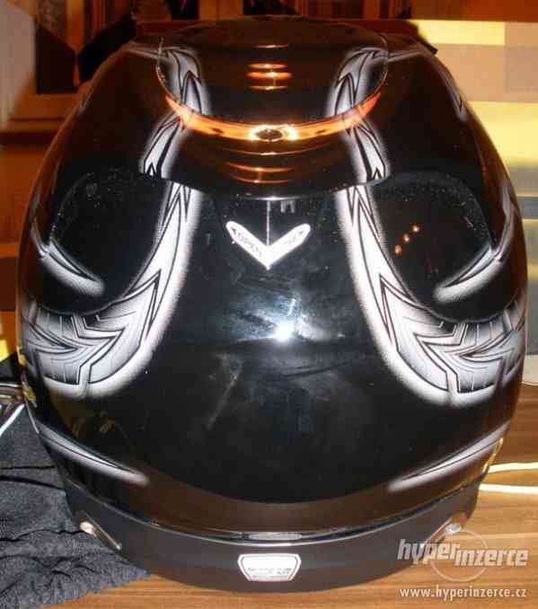 Přilba Scorpion EXO 1000 BUG, vel. L (černá - lesklá) - foto 4