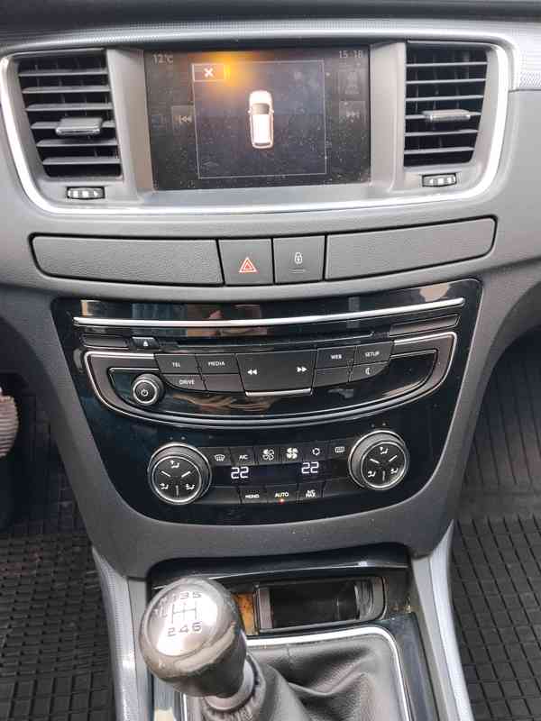 Peugeot 508 , 1,6HDI 88kw, CZ + servis  - foto 12