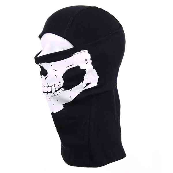 Kukla 101 Inc Balaclava Skull - černá - foto 1