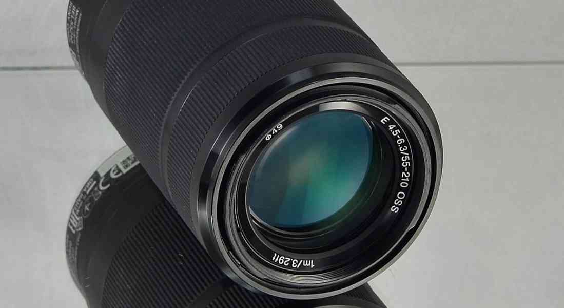 Sony E 55–210mm F4,5–6,3 OSS **APS-C E mount* - foto 3