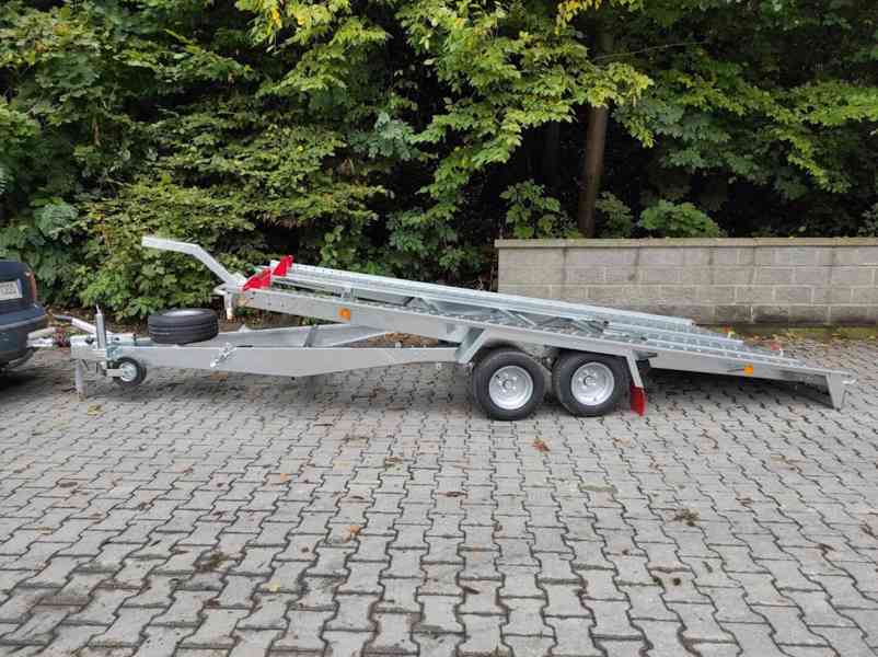 Sklopný autopřepravník Pongratz L-AT 400 T-K 3000KG+Rezerva - foto 2