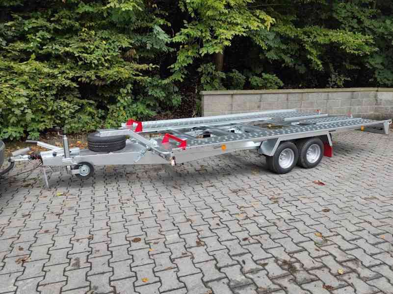 Sklopný autopřepravník Pongratz L-AT 400 T-K 3000KG+Rezerva - foto 3