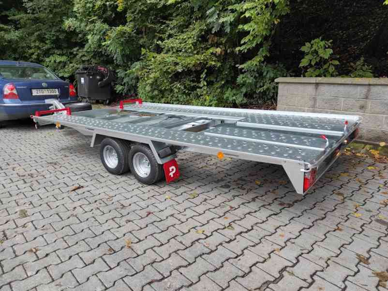 Sklopný autopřepravník Pongratz L-AT 400 T-K 3000KG+Rezerva - foto 4