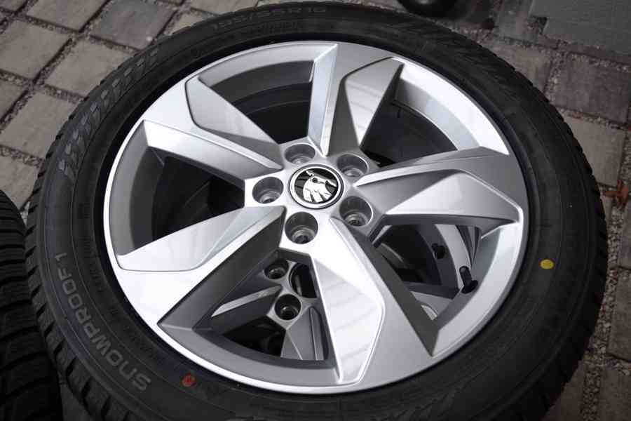 Š.Fabia IV/VW Polo. S.Ibiza -NOVÁ zimní ALU sada 195/55R16 - foto 14