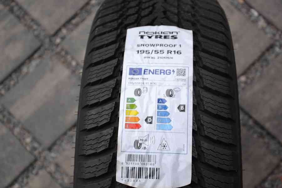 Š.Fabia IV/VW Polo. S.Ibiza -NOVÁ zimní ALU sada 195/55R16 - foto 21