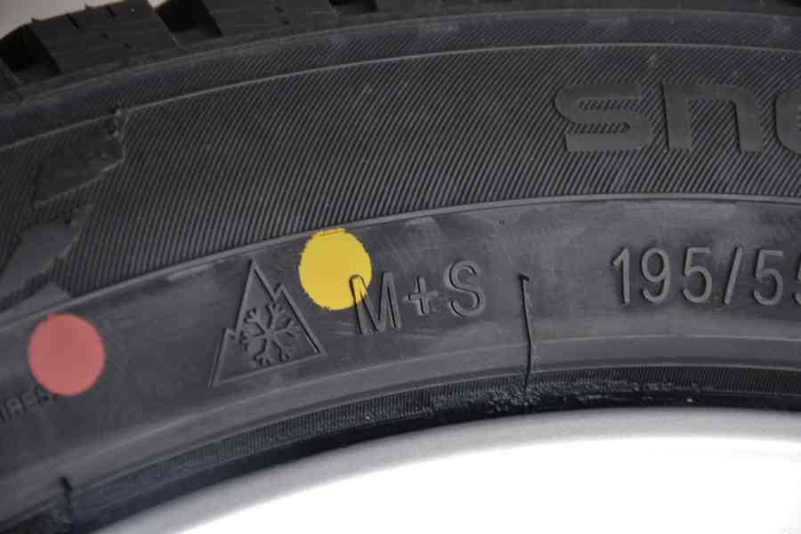 Š.Fabia IV/VW Polo. S.Ibiza -NOVÁ zimní ALU sada 195/55R16 - foto 7