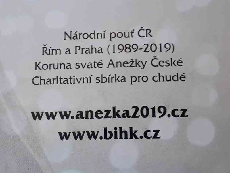  Svatoanežská koruna 2019 - pamětní mince  - foto 5