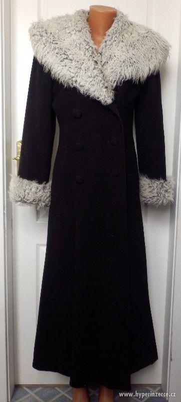 Dámský zimní kabát černý - foto 1