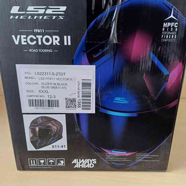 Silniční přilba LS2 VECTOR II - foto 11