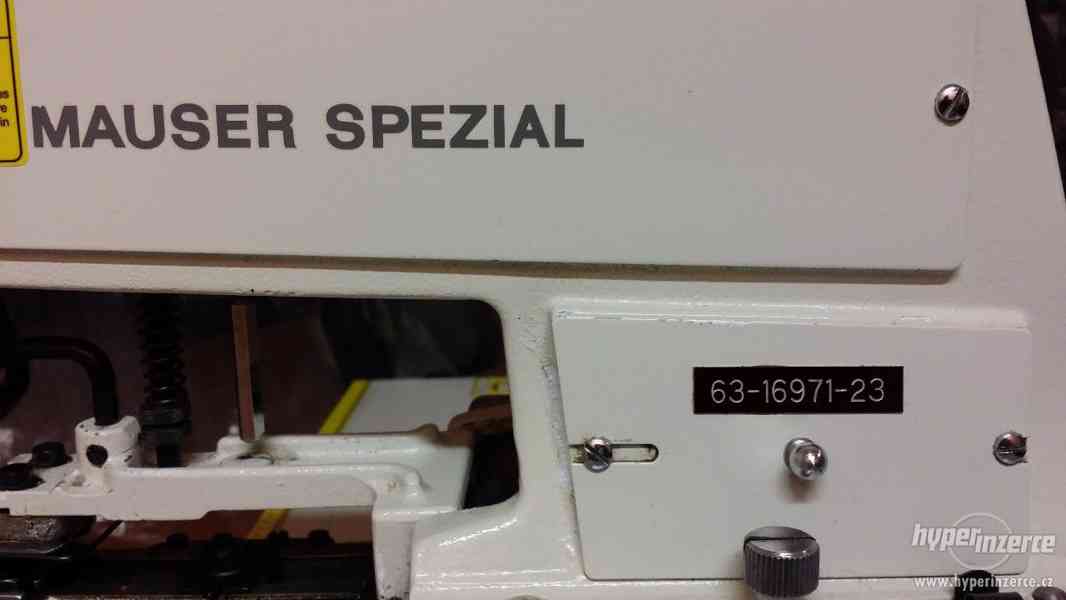 PFAFF - MAUSER SPEZIAL.Průmyslový šicí stroj -knoflikovačka. - foto 8
