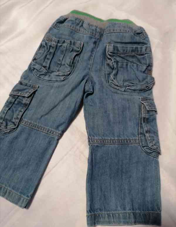 Dětské džíny s mnoha kapsami, TU, vel. 80-86 - foto 3