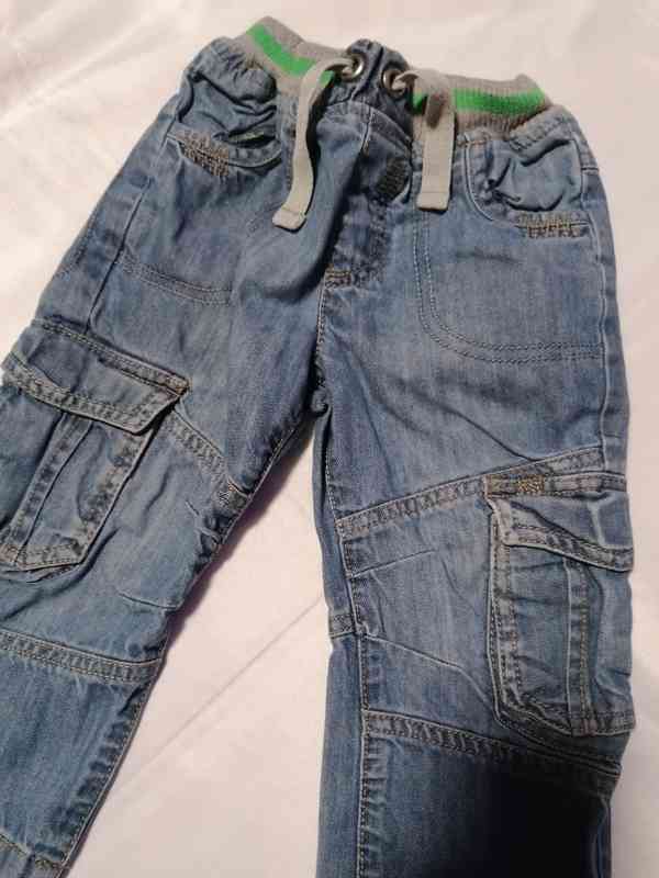 Dětské džíny s mnoha kapsami, TU, vel. 80-86 - foto 2