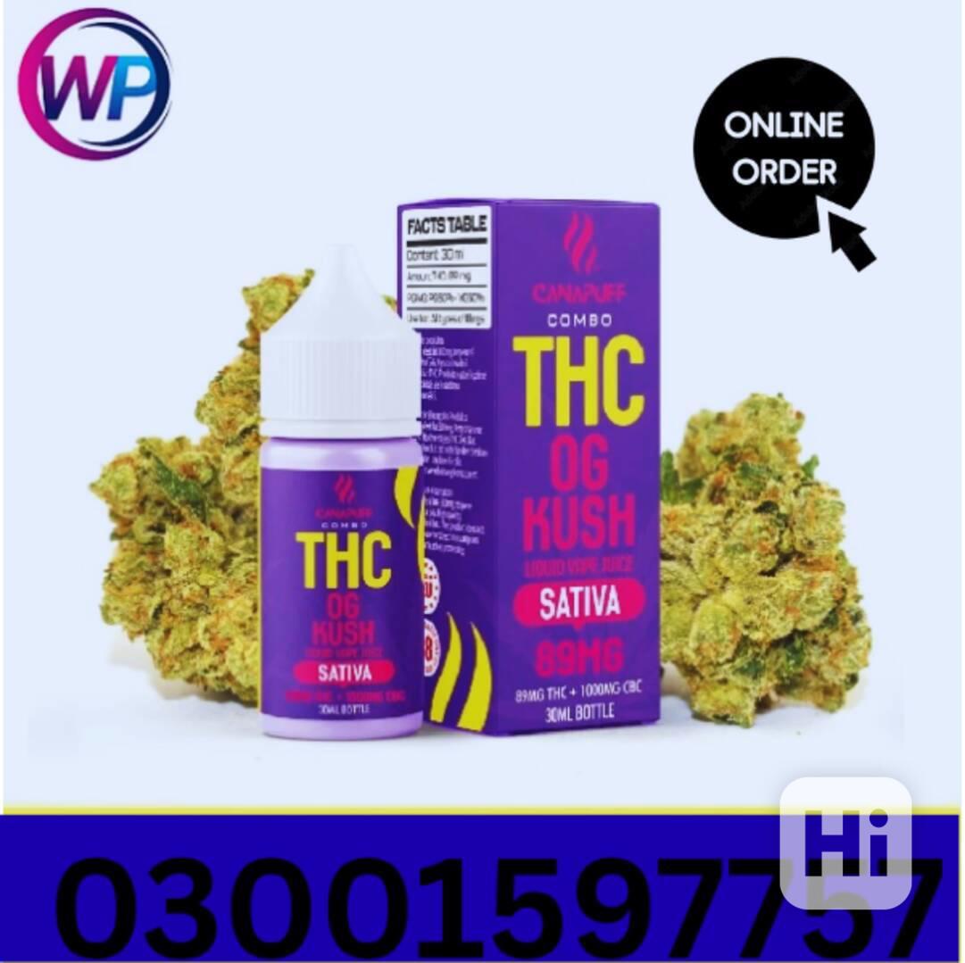 CanaPuff THC+ liquid OG Kush, 30 ml In Pakistan 03001597757 - foto 1
