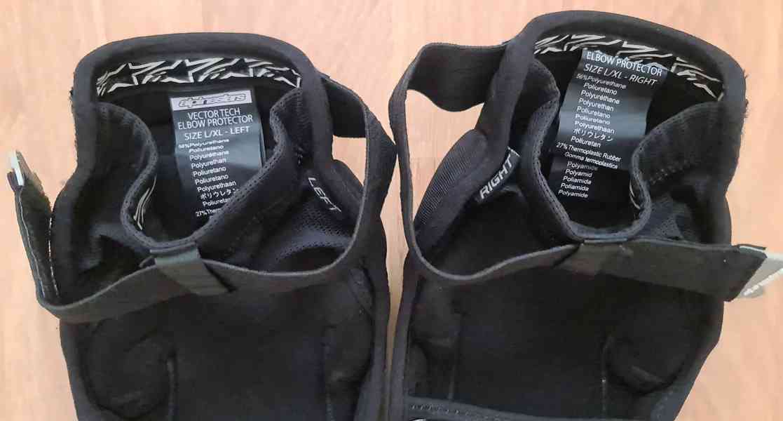 Chrániče kolen a loktů ALPINESTARS VECTOR TECH, L-XL - foto 3