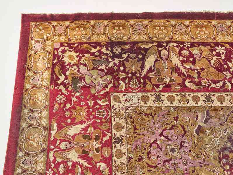 Sběratelský starožitný koberec Tabriz z 18. století - foto 4
