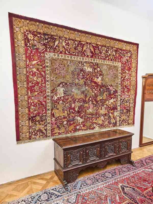 Sběratelský starožitný koberec Tabriz z 18. století - foto 2
