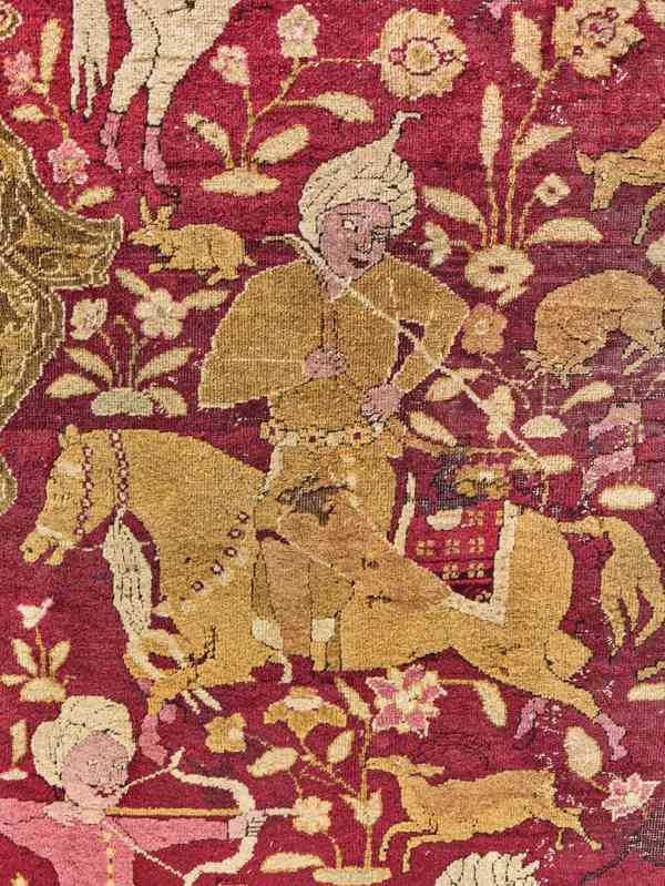 Sběratelský starožitný koberec Tabriz z 18. století - foto 6