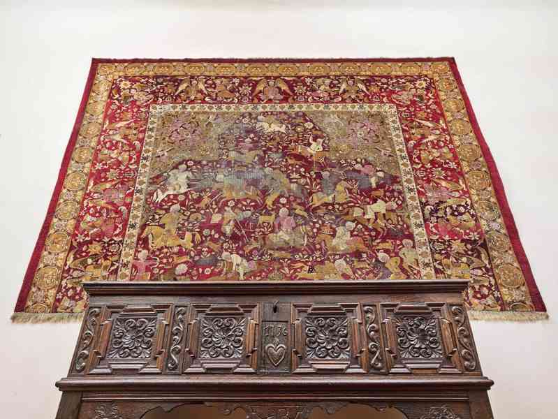 Sběratelský starožitný koberec Tabriz z 18. století - foto 3