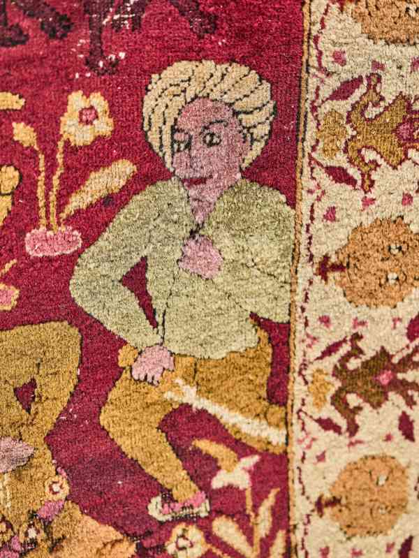 Sběratelský starožitný koberec Tabriz z 18. století - foto 7