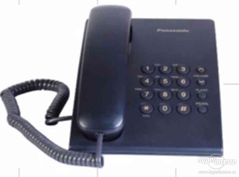 Analogový telefon Panasonic KX-TS500CXB - foto 1