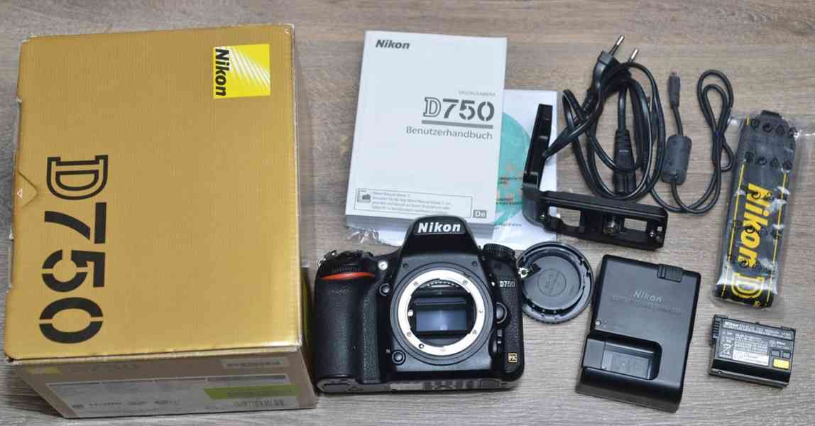 Nikon D750 *FX*24,3MPix *Full HDV*Wi-Fi*47000 Exp. - foto 3