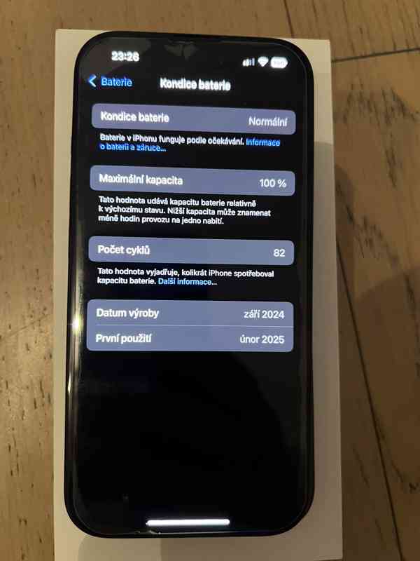 Zánovní Apple iPhone 16 Black 128GB - záruka - foto 3