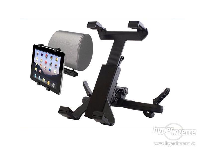 Držák tabletu 7"- 10" do auta na opěrku hlavy