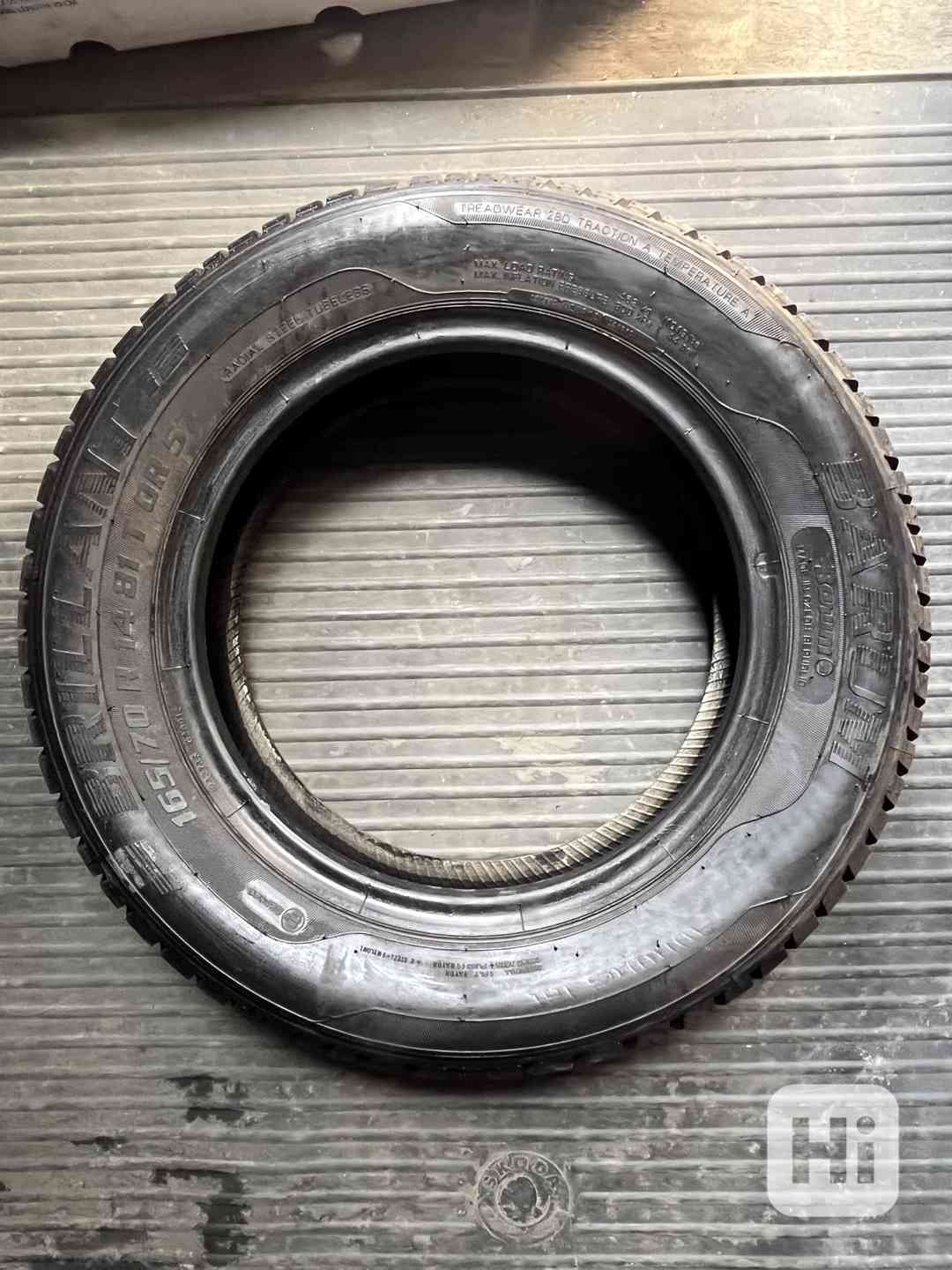 Pneu 165/70 R14, kusové, do rezervy (Fabia atd) - foto 1