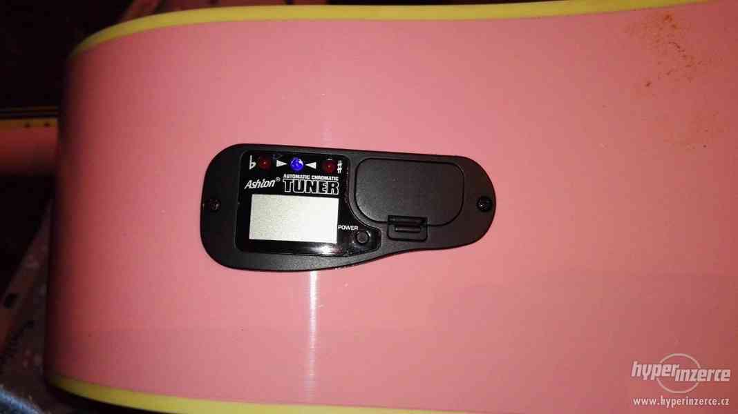 Zánovní kytara- Jumbo Asthon - foto 3