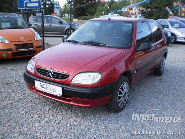 Citroen Saxo 1.1 Chrono, SERVISNÍ KNÍŽKA - foto 1