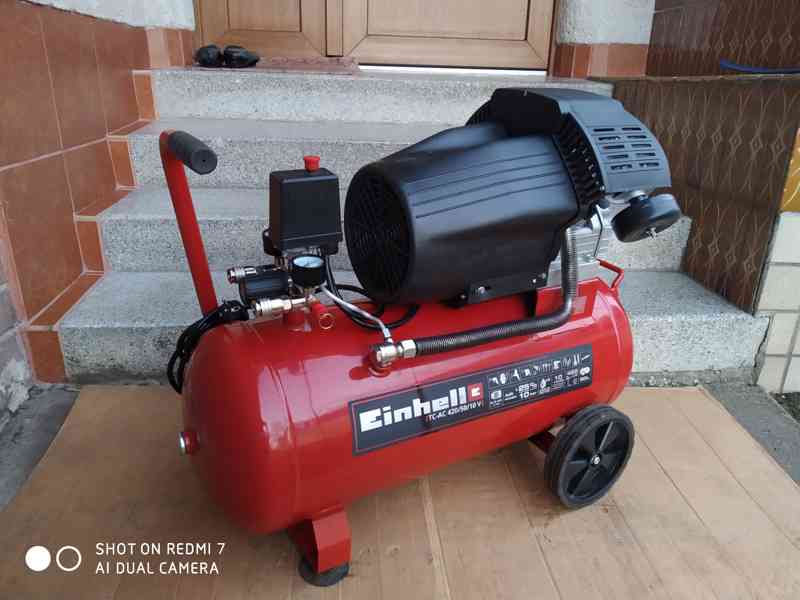 Prodám 2-pístový kompresor Einhell Classic TC-AC 420/50/10 V - foto 2