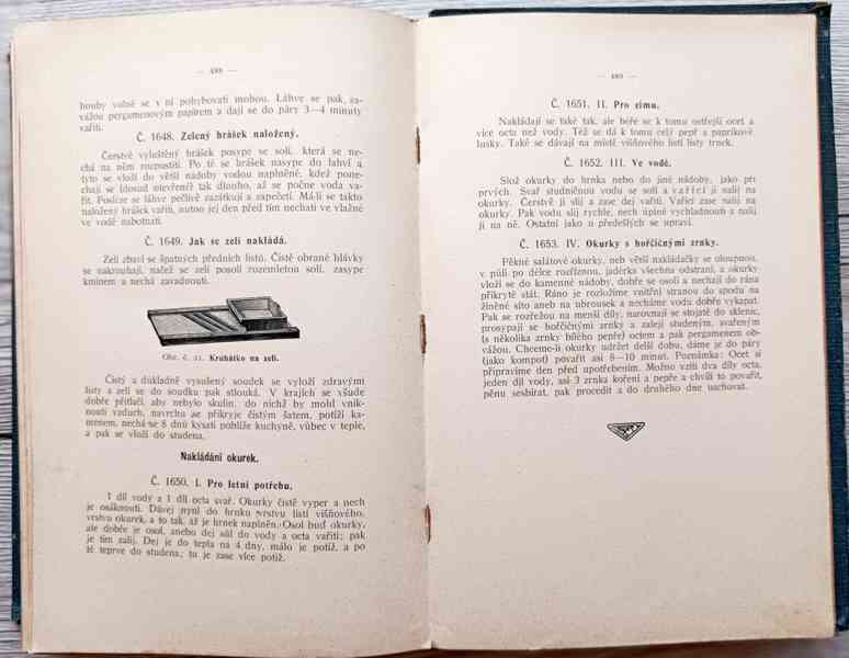 Starožitná Kuchařská kniha, spolek Domácnost, rok 1910 - foto 10