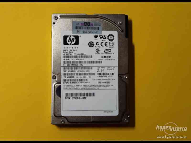 Disk HP 146GB SAS 2,5“ 10K 6G HotPlug 431954-003 - foto 1