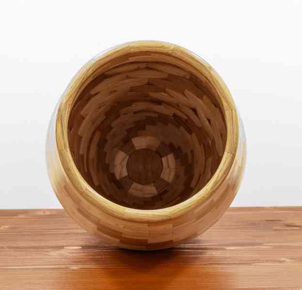Dřevěná Segmentová váza 56cm - foto 5