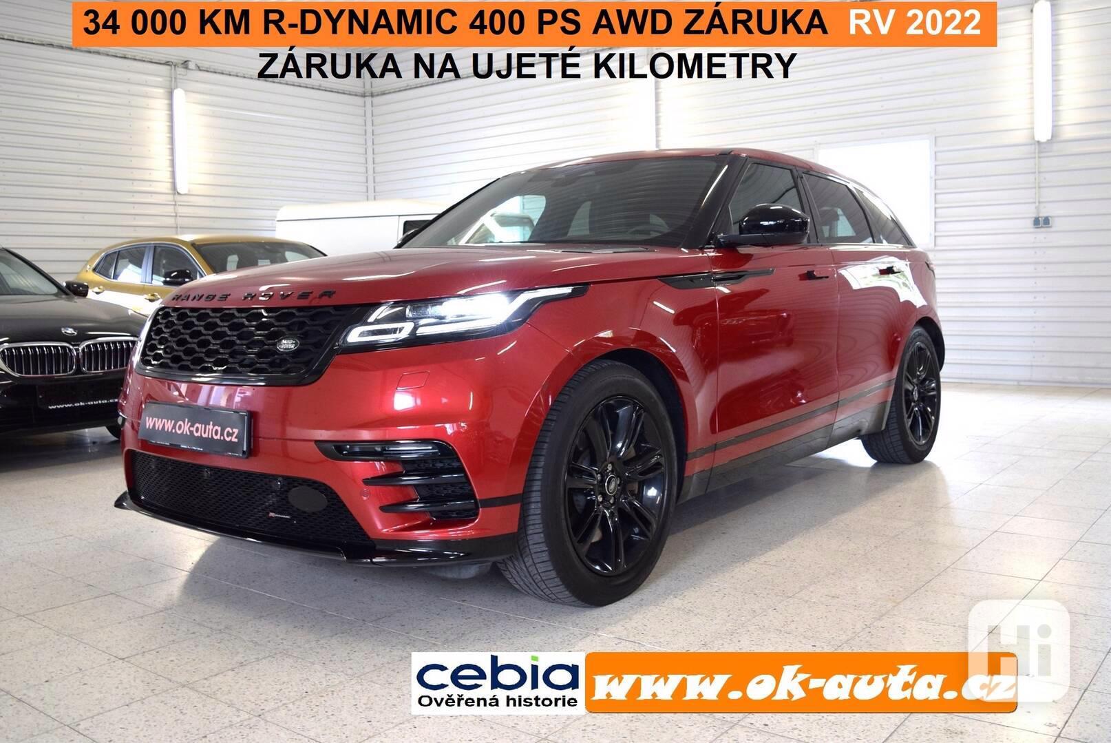 Land Rover Range Rover Velar 3.0L R-DYNAMIC 294 kW ZÁRUKA RV - foto 1