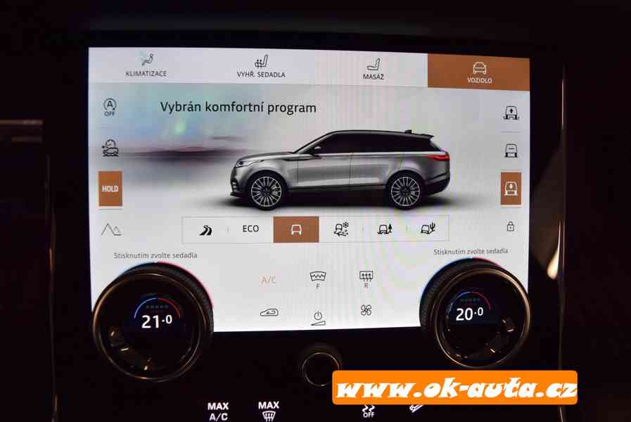Land Rover Range Rover Velar 3.0L R-DYNAMIC 294 kW ZÁRUKA RV - foto 17