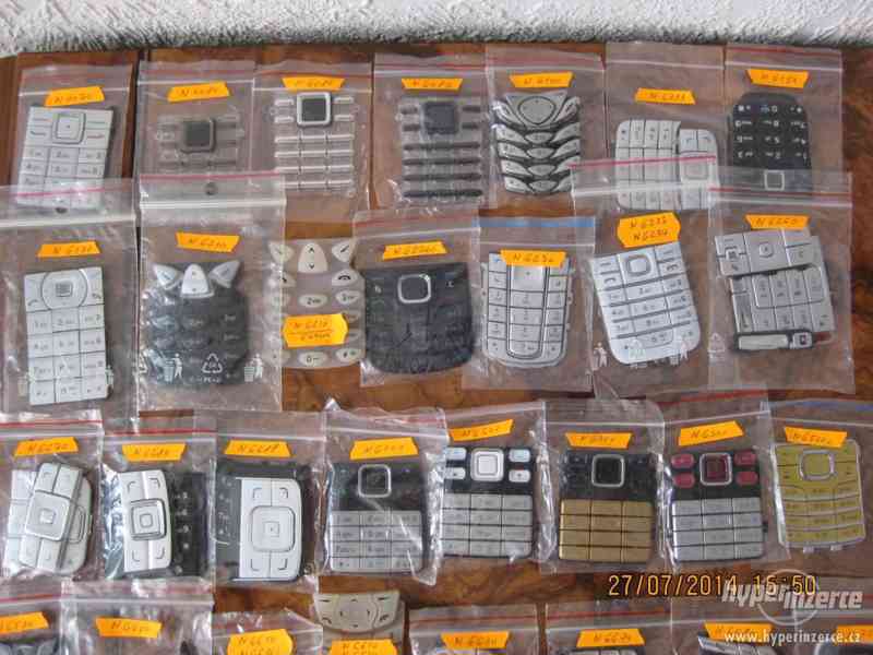 Nové klávesnice  k mob.telefonům Nokia,SE,Siem.,Alc.,Mot. - foto 3
