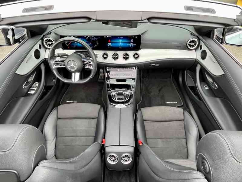 E 220d Cabrio AMG, záruka MB do 2026, AIRCAP, AIRSCARF, 19" - foto 14