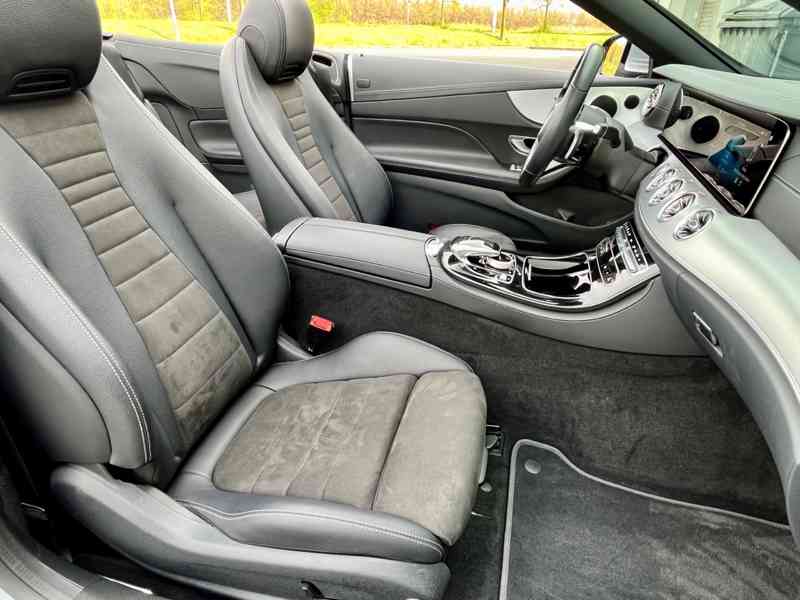 E 220d Cabrio AMG, záruka MB do 2026, AIRCAP, AIRSCARF, 19" - foto 24
