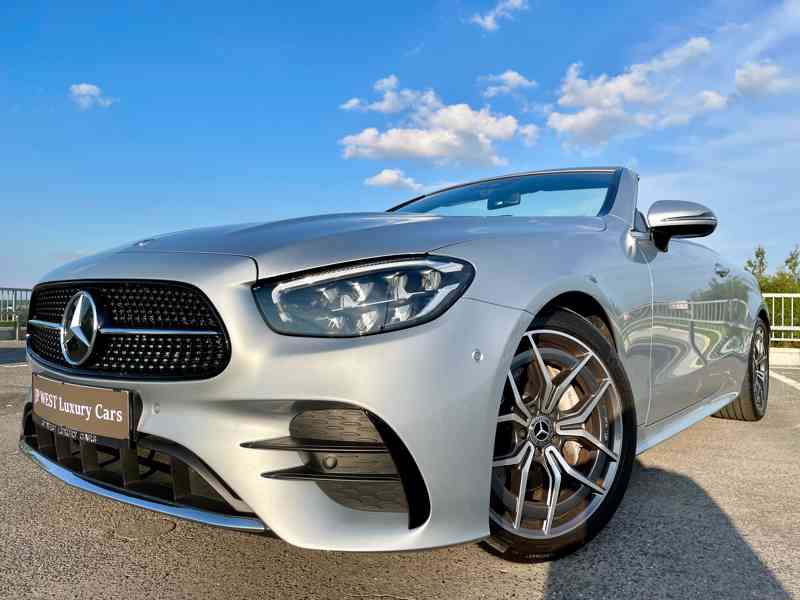 E 220d Cabrio AMG, záruka MB do 2026, AIRCAP, AIRSCARF, 19" - foto 3