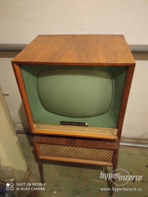 Prodám staré tv a gramofon Duna - foto 1