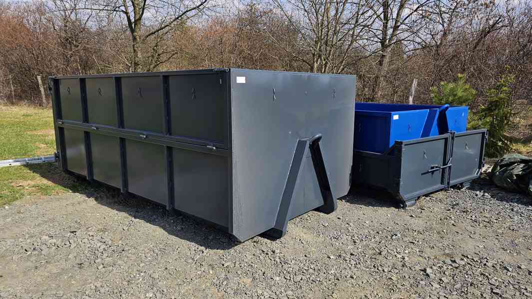 Kontejner velkoobjem 12.2 m3 - foto 1