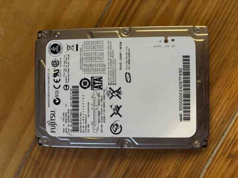 2,5" SATA HDD Fujitsu, 120GB - foto 1