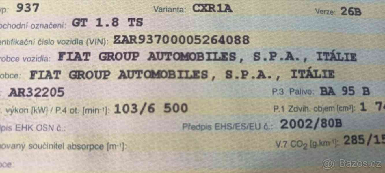 Alfa Romeo GT 1,8   Twin Spark - foto 4