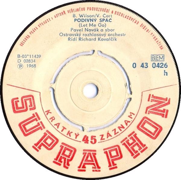 Pavel Novák ‎– Georgia / Podivný Spáč (Let Me Go)  (SP) - foto 2