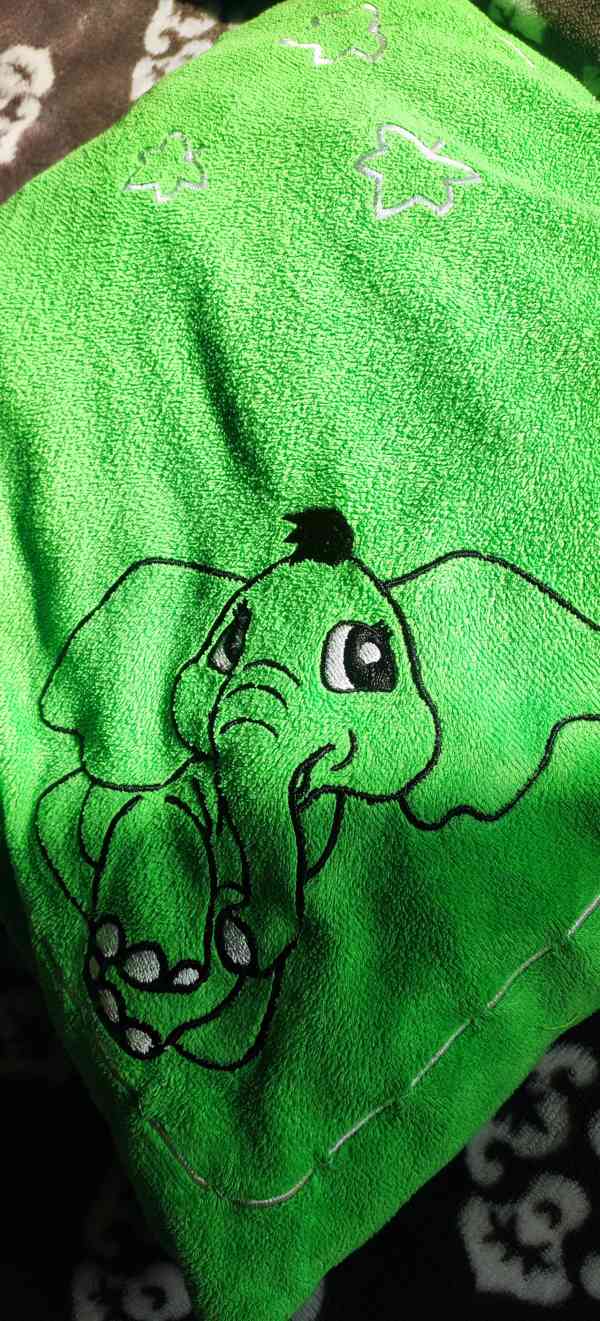 Polštářek se slonem  - foto 3