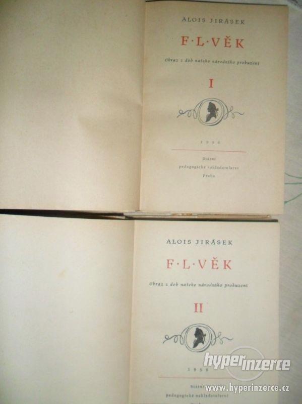 prodám A. Jirásek - F.L.Věk I. a II. díl - vydání 1956 - foto 3